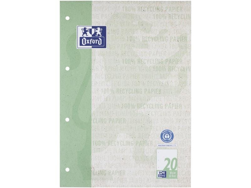 Oxford Bloc-notes A4, vierge, vert foncé