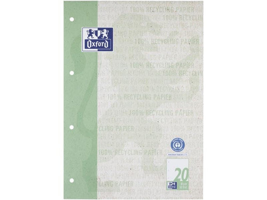 Oxford Bloc-notes A4, vierge, vert foncé