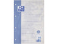 Oxford Bloc-notes A4, ligné, bleu