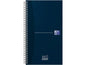 Oxford Bloc-notes 141 x 246 mm, ligné, bleu marine
