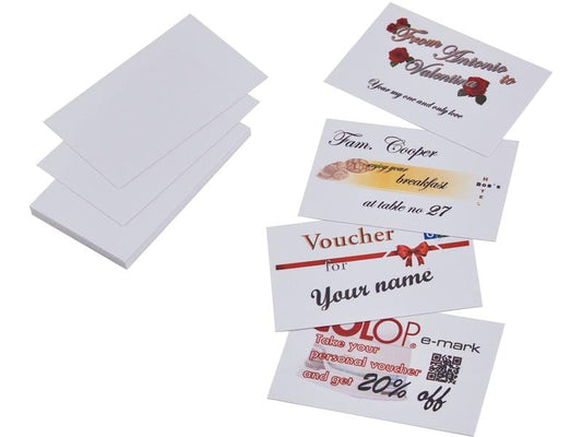 Colop Étiquettes de cartes de visite 85 x 54 mm100 pièces