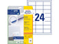 Avery Zweckform Étiquettes universelles 6172 64.6 x 33.8 mm, 30 feuille