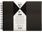 Clairefontaine Bloc-notes DIY 27 x 20 cm, Vierge, Noir