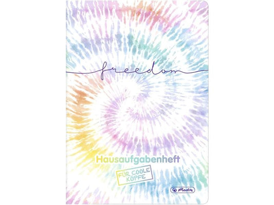 Herlitz Cahier de devoirs New Batik Freedom A5