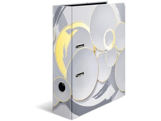 HERMA Dossier Circles A4 7 cm, Gris clair