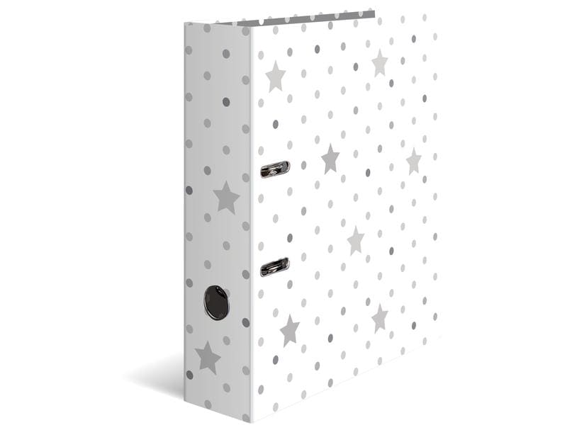 HERMA Dossier Étoiles A4 7 cm, Gris clair