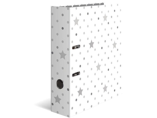 HERMA Dossier Étoiles A4 7 cm, Gris clair
