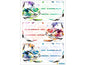 Herma Stickers Étiquettes scolaires Chucks 9 étiquettes, 3 feuilles