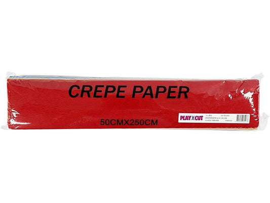 Creativ Company Papier crêpe 50 cm x 2,5 m, 15 Pièce/s, Multicolore