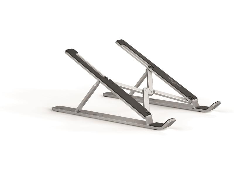 DURABLE Supports d’ordinateur portable Stand Fold, Argent