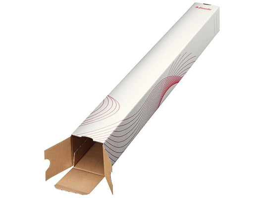 Esselte Carton d’expédition 75 x 7 x 7 cm, Blanc, 1 pièce
