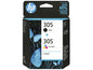 HP Encre Combopack Nr. 305 (6ZD17AE) noir/Cyan/Magenta/Yellow