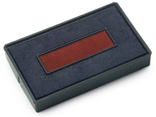 Colop Tampon de rechange E/200 Bleu / Rouge