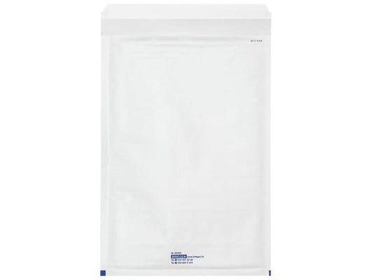 Brieger Pochette rembourrée à bulles d’air 11.5 x 21.5 cm, Blanc