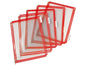 Tarifold Porte-documents Pochettes transparentes T-Display Rouge 10 pièces