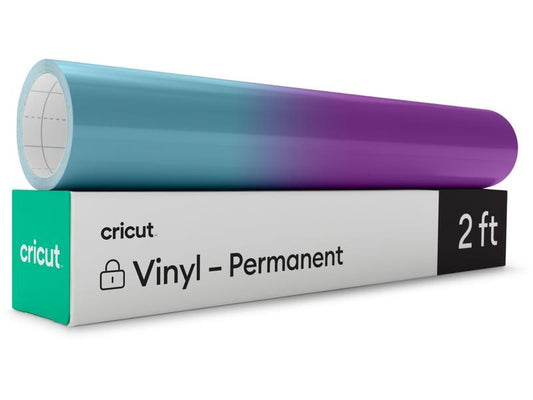 Cricut Film de vinyle Activé par le froid 30 x 60 cm, turquoise/violet