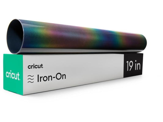Cricut Film thermocollant 30 x 48 cm, 1 rouleau, Arc-en-ciel