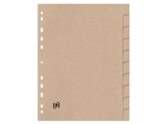 Oxford Registre 10 pièces A4, beige