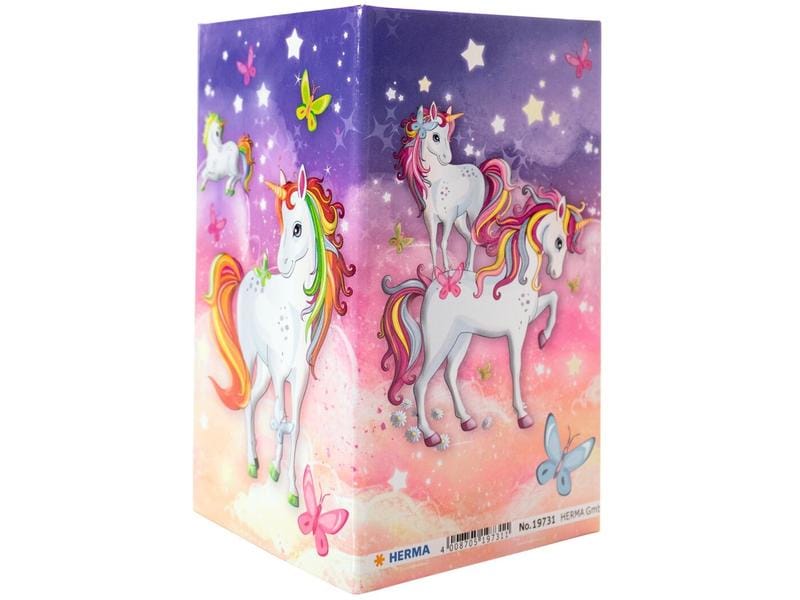 HERMA Pot à crayons Licorne Multicolore