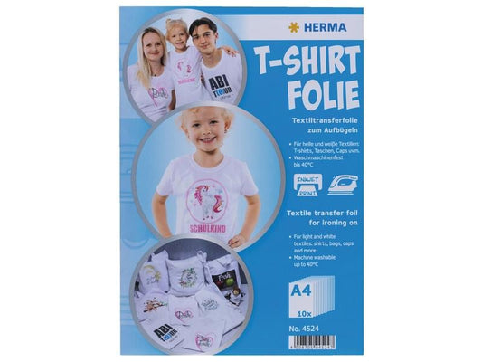 HERMA Film thermocollant A4, 10 Pièce/s, Blanc