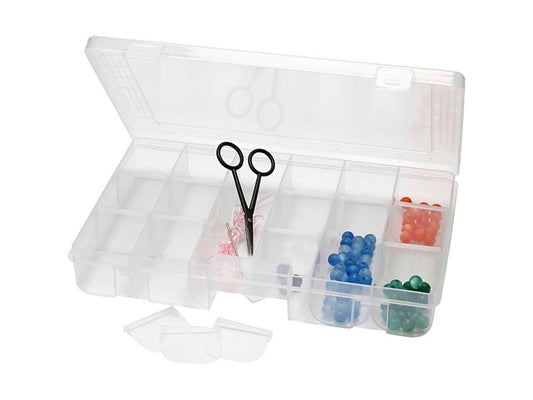 Creativ Company Boîte de rangement 27 x 19 cm, Transparent