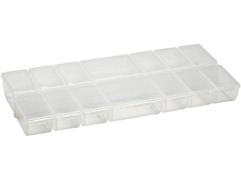 Creativ Company Boîte de rangement 24 x 11 cm, Transparent