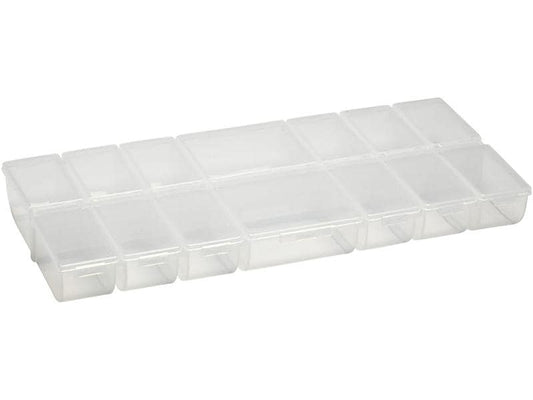 Creativ Company Boîte de rangement 24 x 11 cm, Transparent