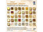 URSUS Papier de fantaisie Glitter automne 40 feuilles, 190 g/m