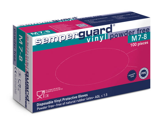 Semperguard gants vinyle Taille L