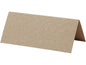Creativ Company Marque-place de table 9 x 4 cm, 20 pièces, naturel