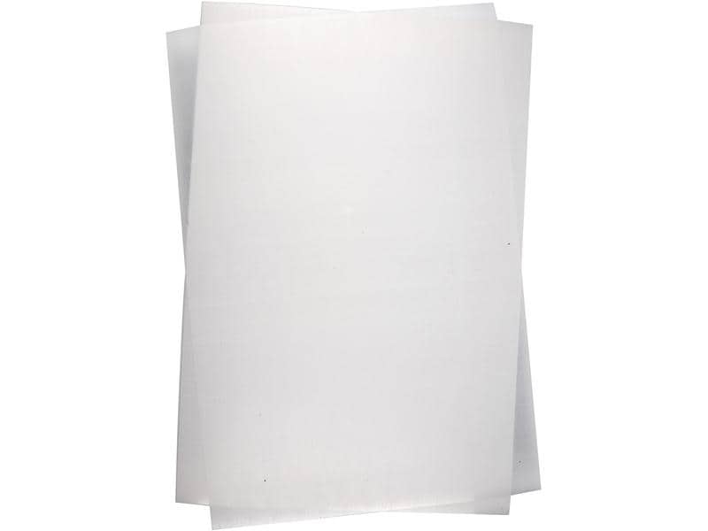 Creativ Company Film rétractable 20 x 30 cm, 10 feuilles, Transparent
