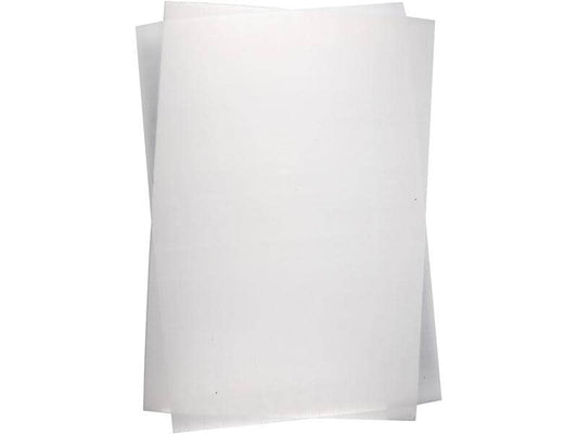 Creativ Company Film rétractable 20 x 30 cm, 10 feuilles, Transparent