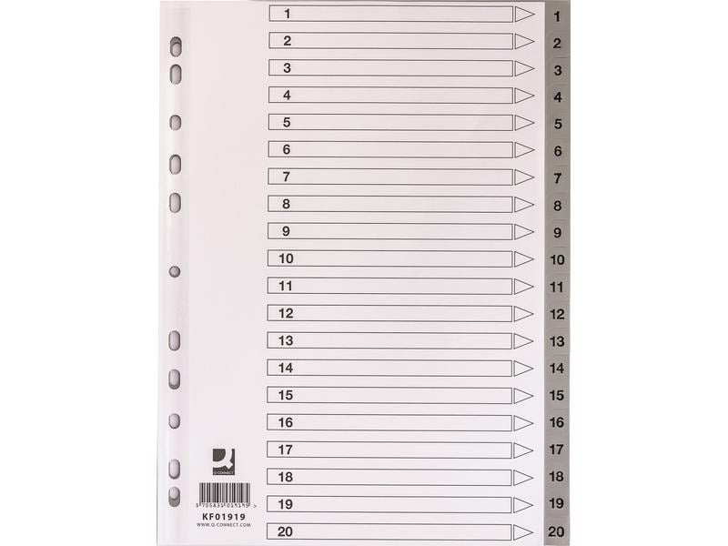 CONNECT Registre A4, 1-20