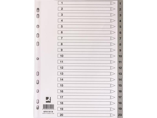 CONNECT Registre A4, 1-20