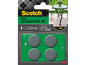 3M Patin de meuble Outdoor, Ø 22 - 25 mm, Gris, pack de 4