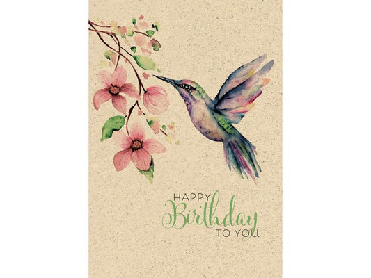 Natur Verlag Carte de félicitations Colibri 17.5 x 12.2 cm