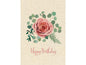 Natur Verlag Carte de félicitations Rose 17.5 x 12.2 cm