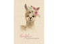 Natur Verlag Carte de félicitations Lama 17.5 x 12.2 cm