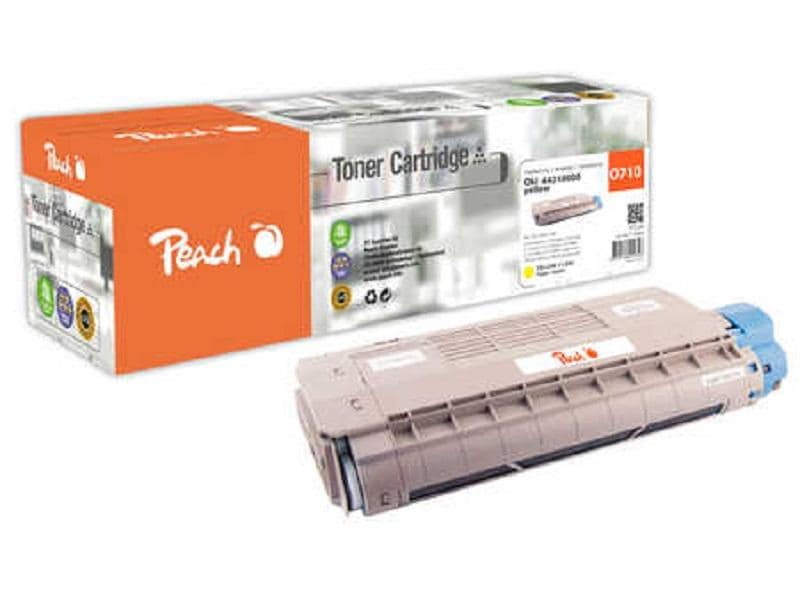Peach Toner OKI C710/711 Yellow