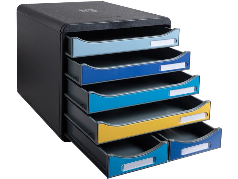 Exacompta Boîte à tiroirs Bee Blue Big Box Maxi