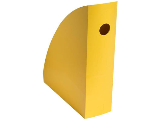 Exacompta Porte-revue Bee Blue Mag-Cube A4 Jaune/Safran