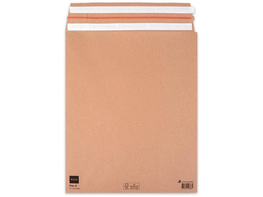 ELCO Enveloppe Zero Plastic M 380 x 475 mm, 100 pièces
