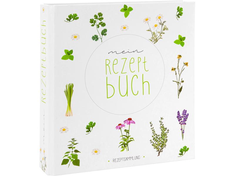 Goldbuch Bloc-notes pour les recettes Fleurs sauvages 21 x 22 cm