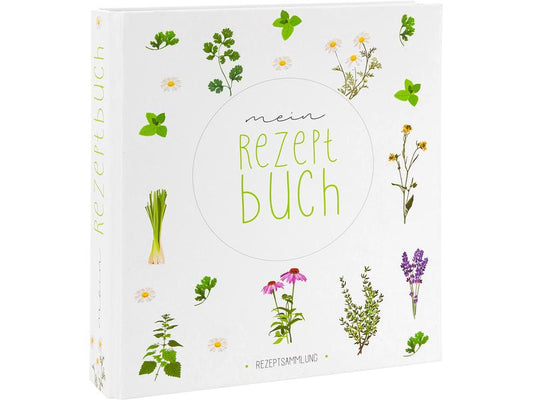 Goldbuch Bloc-notes pour les recettes Fleurs sauvages 21 x 22 cm