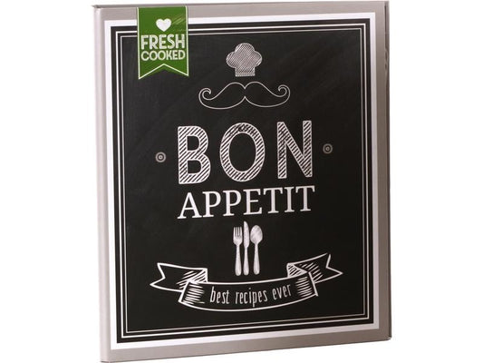 Goldbuch Bloc-notes pour les recettes Bon Appetit 21 x 22 cm