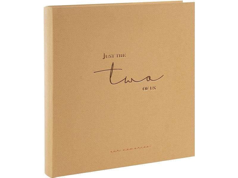 Goldbuch Album de mariage two of us 30 x 31 cm, 60 pages, marron