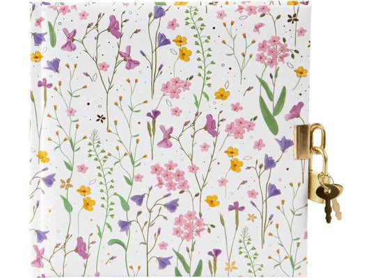 Goldbuch Journal intime Meadow Miracles Blanc 96 pages, 16.5 x 16.5 cm