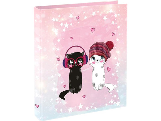 Goldbuch Classeur Music for Cats 4 cm, Rose