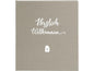 Goldbuch Livre d’or Herzlich Willkommen 23 x 25 cm, 176 pages, taupe