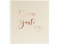 Goldbuch Livre d’or Palpitations cardiaques 29 x 23 cm, 176 pages, Beige